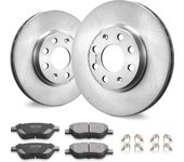 Vevor kit de freno delantero , compatible con vauxhall adam (m13), corsa d (s07), corsa d box/hatchback (s07), discos y pastillas de freno de 257 mm