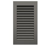 Rejilla de ventilación para chimenea grafito - hide vertical 30x17