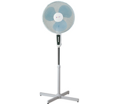 Ventilador de pie extraible(40 cm) 50w 3 velocidades patas redondeadas