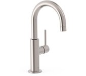 Tres 26290403ac study grifo monomando con maneta lateral para lavabo color acero