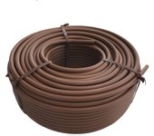 Microtubo goteo marron p-32 6,5 x 4,5 caudal 50 mt