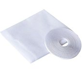 Mosquitera para ventana diy con cinta adhesiva, mosquitera para puerta antiinsectos y antimosquitos, 200 x 150 cm, color blanco