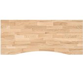 Tablero escritorio rectangular madera maciza roble sin tratar