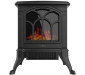 Cecotec chimenea eléctrica de pie readywarm 1500 flames. 1500 w 2 niveles de potencia termostato ajustable y control independiente de las llamas
