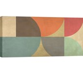 Cuadro nórdico - impresión sobre lienzo - sandro nava, supergraphics - 100x50 cm