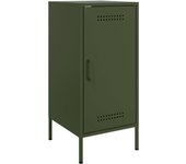 Aparador | aparador de comedor | armario de cocina de acero laminado en frío verde oliva 36x39x79 cm cfw75380