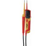 Comprobador de tensión y continuidad wiha 121 000 v ca cat iv + 2 pilas aaa incluidas - 45216