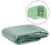 Cobertor de recambio para invernadero (9 m2) 200x450x200 cm verde