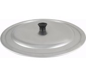 Juego de 5 tapas de aluminio con pomelo de 24 cm