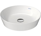 Fregadero de encimera duravit cape cod, 430 mm, sin banco con agujero para grifo, sin rebosadero, 23284326001, color: color interior blanco, color