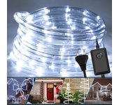 Manguera led light cadena ligera manguera party garden white-20m