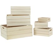 Caja marron claro s/6