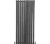 Radiadores de panel plano diseñador 1600x700mm gris antracita calefacción central calefactor horizontal montaje pared