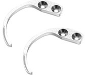 Gancho antirrobo de acero inoxidable para ropa, herramienta portátil con imán de acero duro, separador antirrobo, gancho antirrobo para cocina, 2 un