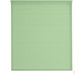 Estoralis | estores personalizados de cocina | 140 x 180 cm (ancho por alto) tamaño de tela 137 x 175 cm | modelo vichy-2 color pistacho