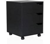 Archivador con ruedas organiser i blanco / blanco hjh office