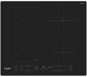 Placa vitrocerámica empotrada whirlpool wl b8160 ne negra de 59 cm y 4 fuegos