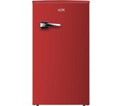 Frigorífico una puerta 85 l, vok evr-85rderalto 84 cm, diseño retro