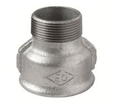 Manguito reductor galvanizado mf 11/2 x 11/4
