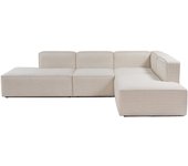 Sofá esquinero more b (m4-m2-m1-m3) blanco