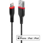 Lindy câble de charge haute résistance lightning vers usb 2m