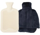 Bolsa de agua caliente de peluche navyblue