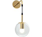 Lámpara de pared app685-1w light gold