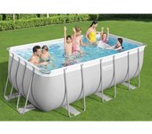 Piscina rectangular power steel de 412 x 201 x 122 cm