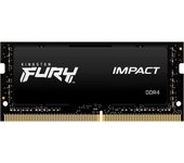 Memoria ram kingston fury impact 8 gigabytes/ ddr4/ 3200mhz/ 1.2v/ cl20/ sodimm
