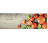 Alfombra de cocina | tapete para la cocina lavable terciopelo tomates 60x180 cm cfw65194
