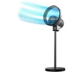 Cecotec ventilador y purificador de aire totalpure 2in1 moonstyle dark 35 w tecnología bladeless control por wifi pantalla led hasta 120º de