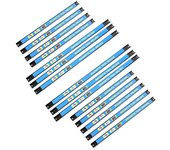Imanes para herramientas set de 15 barras magnéticas 9x46 y 6x61cm para herramientas soporte taller