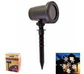 Proyector láser led copos de nieve