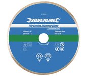 Silverline, disco diamantato da taglio per piastrelle 200 x 25,4 mm - 918528