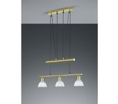 Barra de pesas de 3 luces de suspensión moderna levisto brass trio lighting