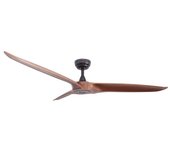 Ventilador de techo exterior sulion nova xl dc negro/madera 185cm ip44