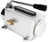 Bomba de aceite lubricante manual de 500 cc con puerto de salida doble, bomba de lubricación manual cnc de 4 mm para máquina fresadora y p