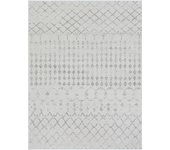 Livabliss alfombra bereber étnico blanco/gris 120x170