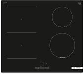 Placa de inducción empotrada bosch serie 4 pvs611bb6e 4 quemadores color negro