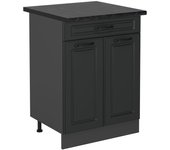 Vicco mueble bajo de cocina r-line, antracita casa de campo, 60 cm , et antracita