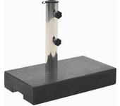 Maison exclusive - base de sombrilla de granito rectangular negro 25 kg