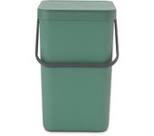Cubo de reciclaje brabantia sort & go fir green 25l