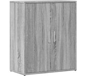 Aparador | aparador de comedor | armario de cocina de madera de ingeniería gris sonoma 60x31x70 cm cfw89161