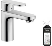 Hansgrohe 70 mezclador de lavabo sin extraíble ni desagüe cromo + limpiador briochin