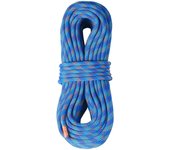 Vevor cuerda eléctrica 10,2 mm, cuerda escalar al aire libre 40 m, tensión 25 kn, con gancho acero, utilizada rappel, rescate contra incendios, azul