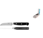 6x cuchillos profesionales para verduras hoja de acero inoxidable, h&h