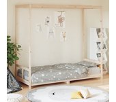 Estructura de cama para niños madera maciza de pino 80x200 cm