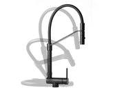 Mezclador de fregadero de cocina underfinestra, color negro mate gattoni rubinetterie 6015065no - negro mate
