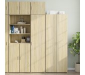 Mueble de almacenaje | armario estrecho madera ingeniería roble sonoma 45x42,5x225 cm cfw641637