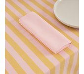 Pack 2 unidades servilletas maglia liso rosa 45x45